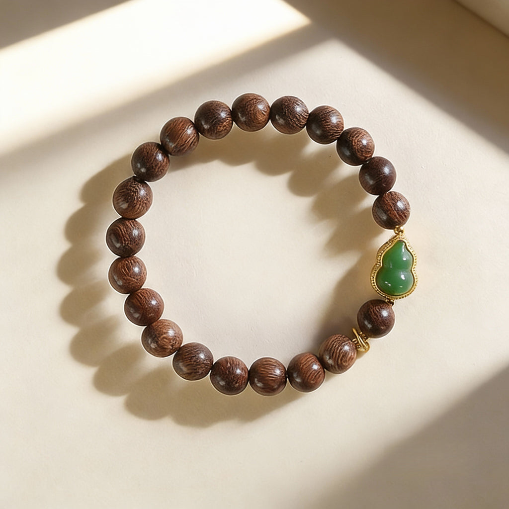 Tranquil Radiance | Sandalwood Bracelet