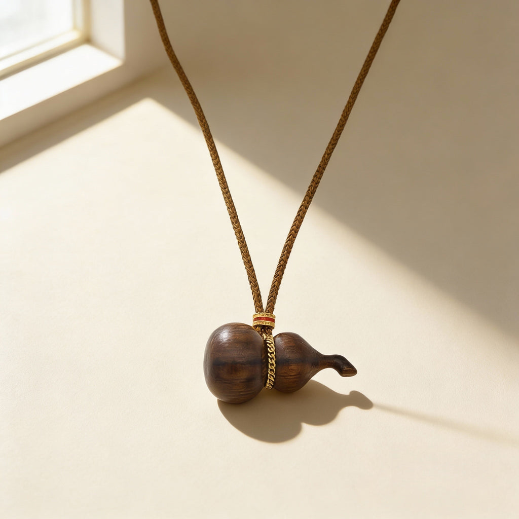 Quiet Abundance | Natural Sandalwood Necklace
