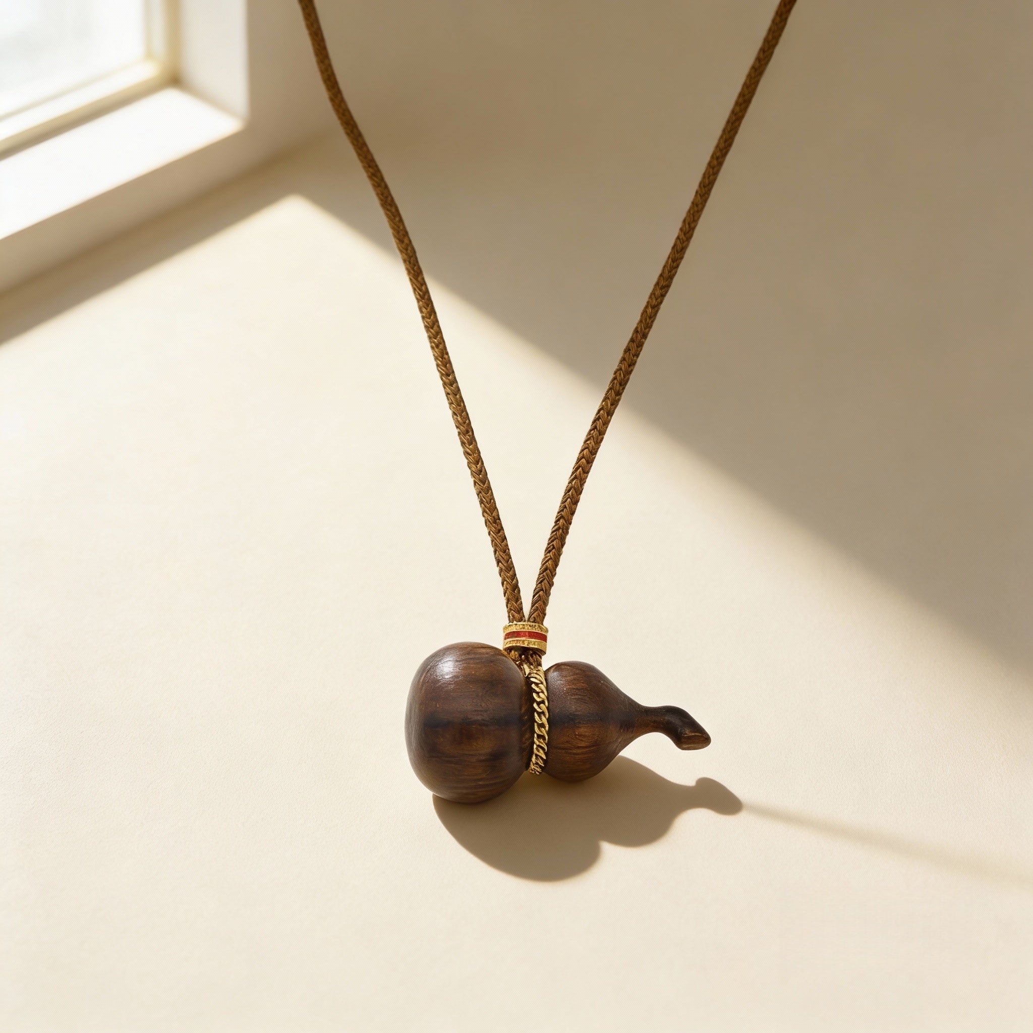 Quiet Abundance | Natural Sandalwood Necklace
